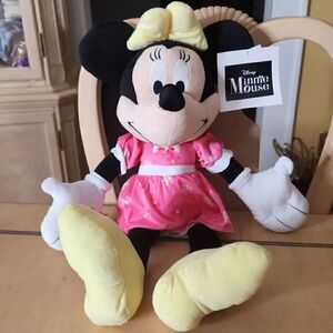 Disney Minnie Mouse large plush 22"